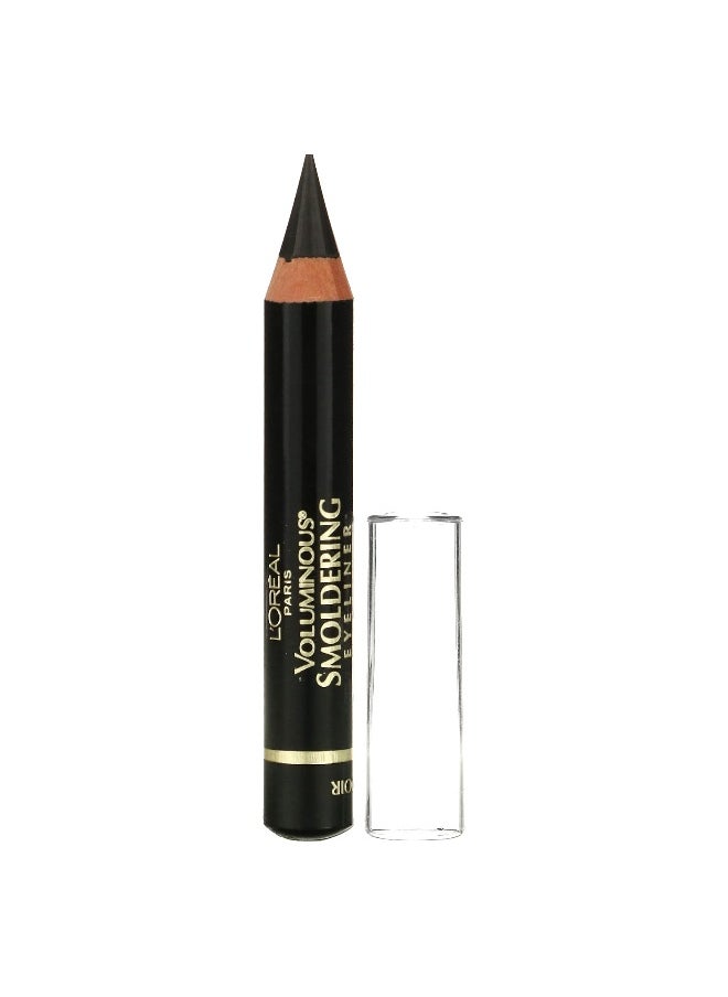 L'Oréal, Voluminous, Smoldering Wood Pencil Eyeliner, 645 Black, 0.087 oz (2.48 g)