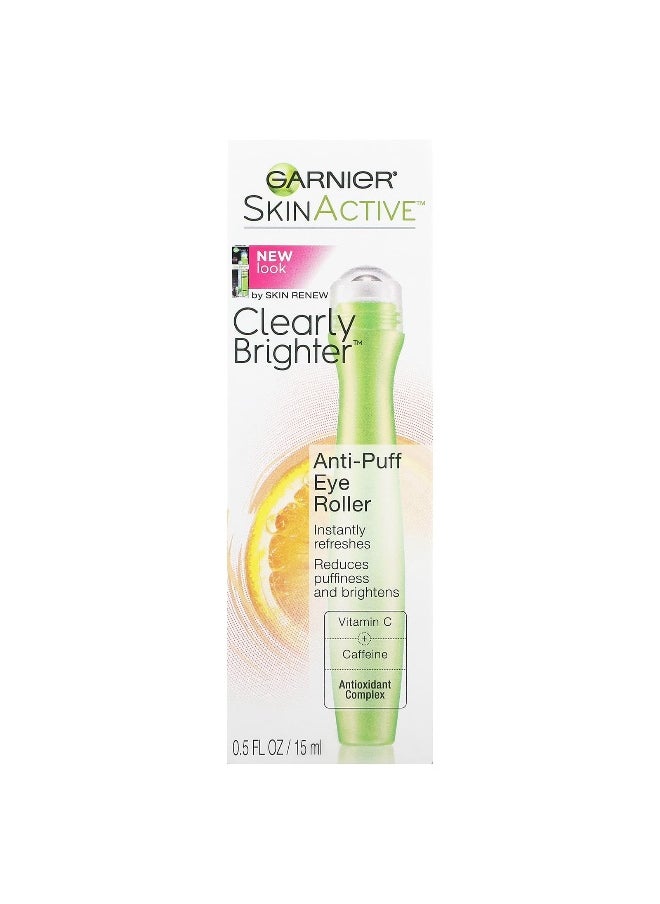 Garnier, SkinActive, Anti-Puff Eye Roller, 0.5 fl oz (15 ml)