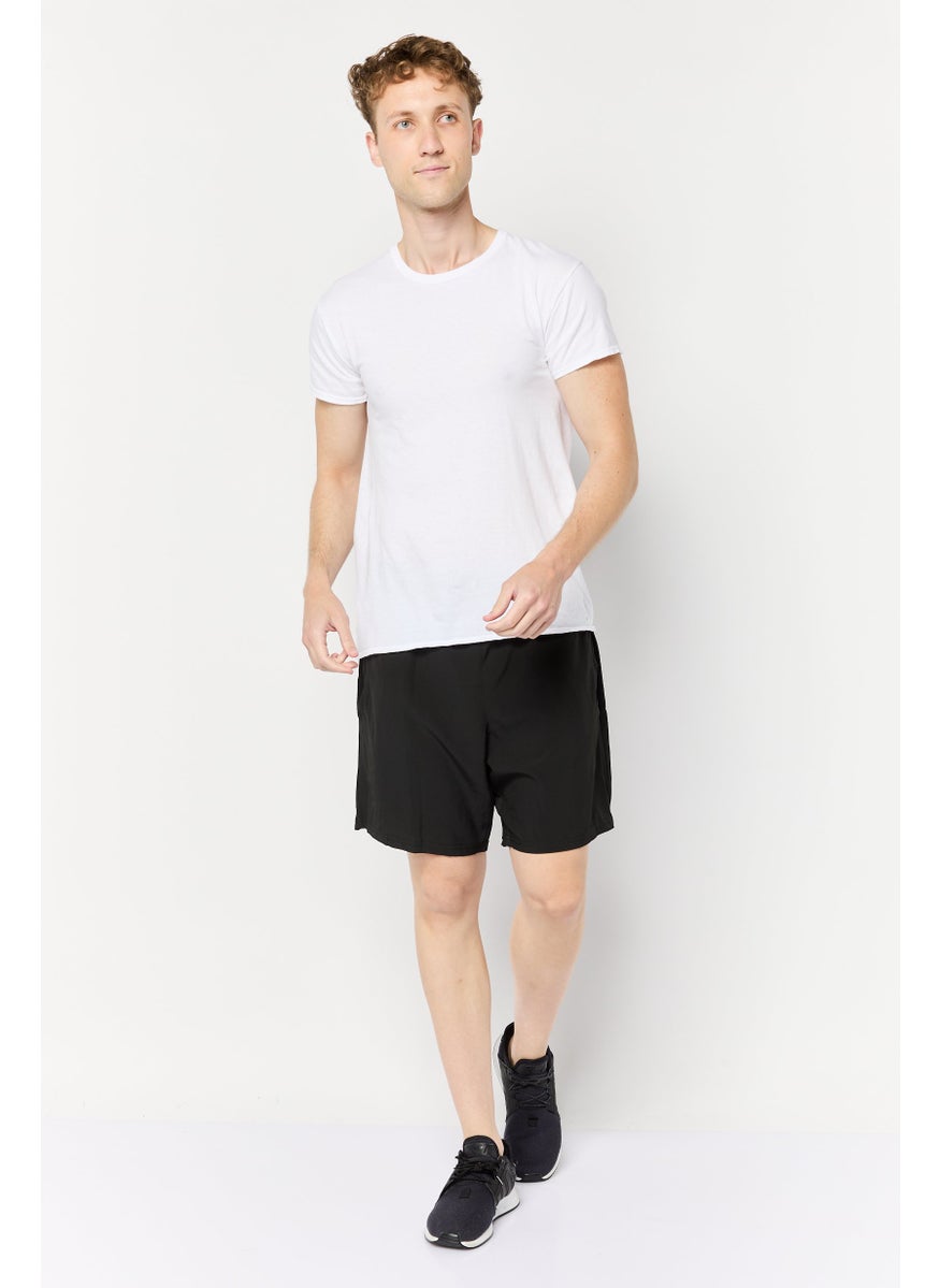 Men 2 Pieces Sportswear Fit 7 Inseam Training Shorts, Multicolor