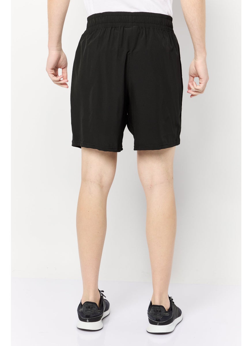 Men 2 Pieces Sportswear Fit 7 Inseam Training Shorts, Multicolor