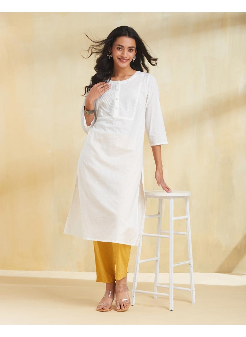 Hand Block Printed  Long Kurta