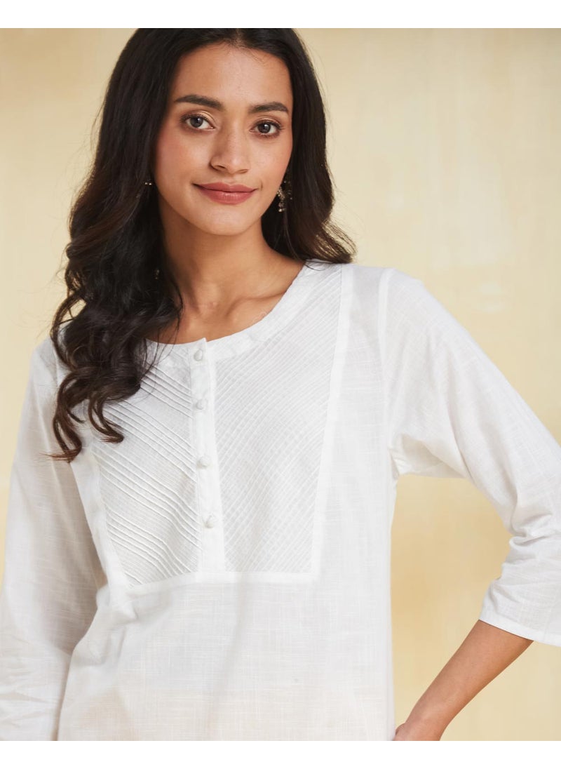 Hand Block Printed  Long Kurta