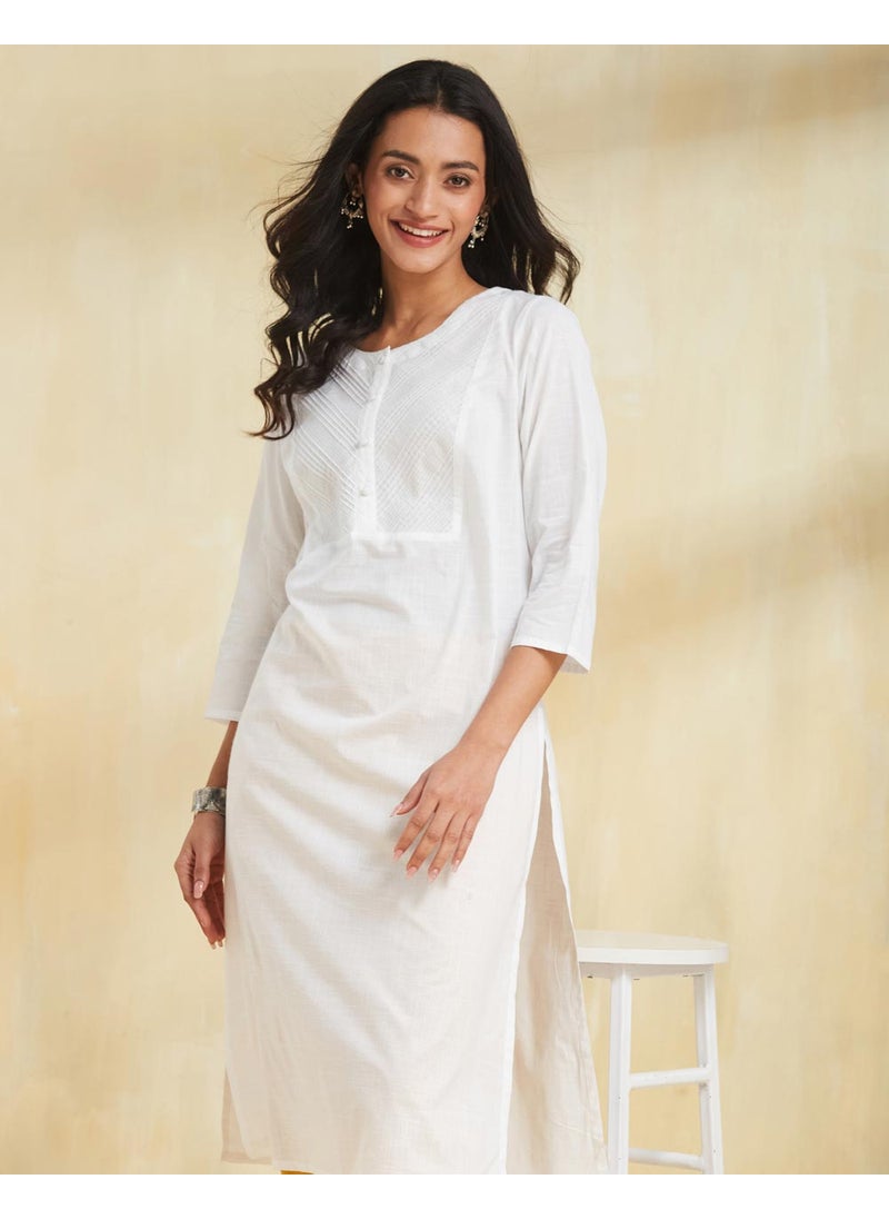 Hand Block Printed  Long Kurta