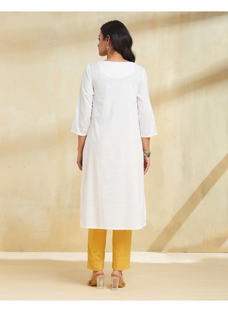 Hand Block Printed  Long Kurta
