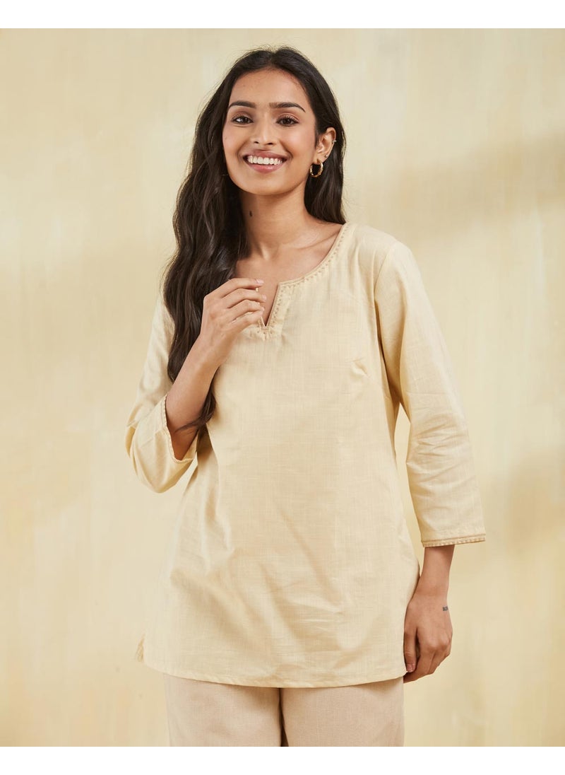Embroidered Short Kurta