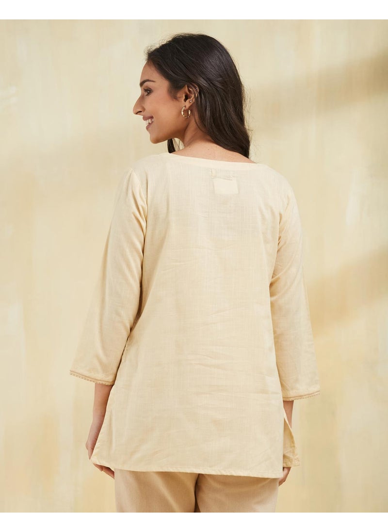 Embroidered Short Kurta