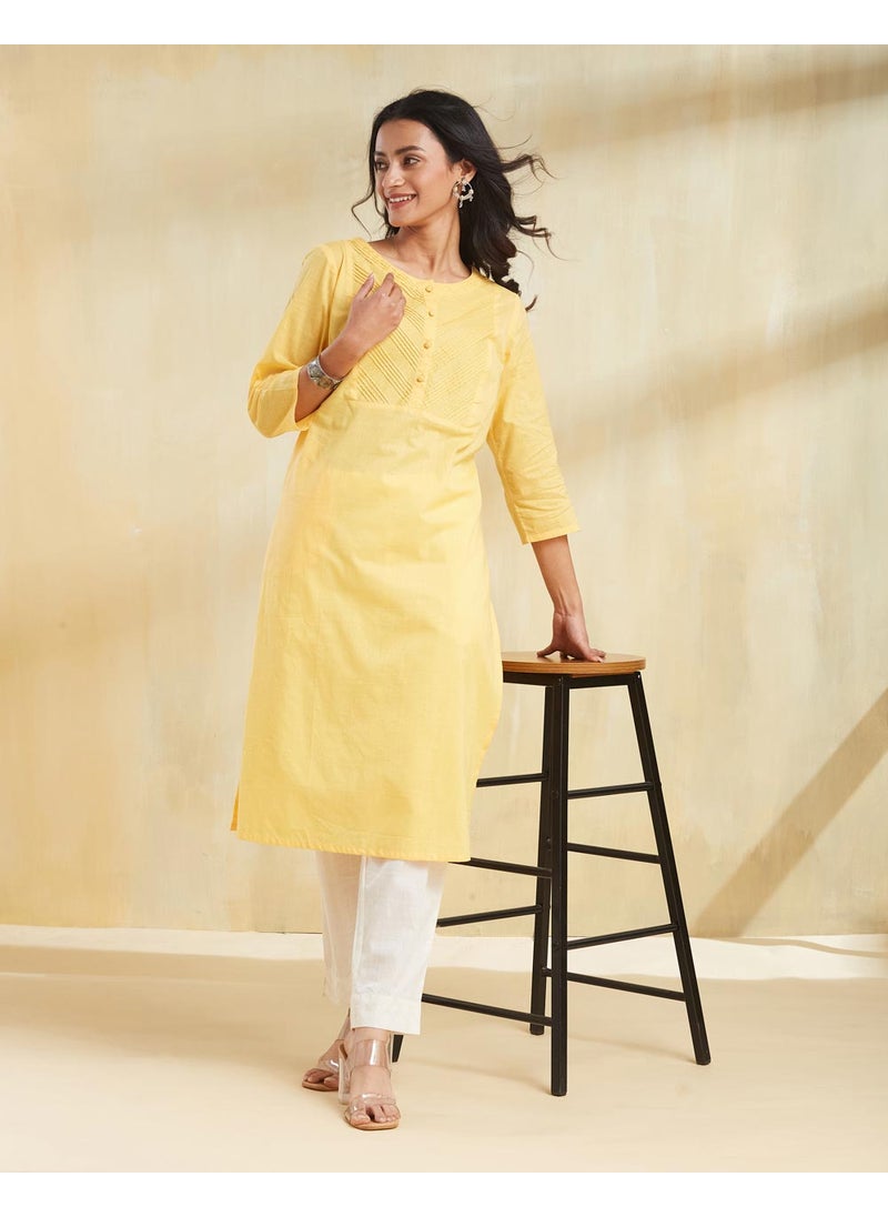 Hand Block Printed  Long Kurta