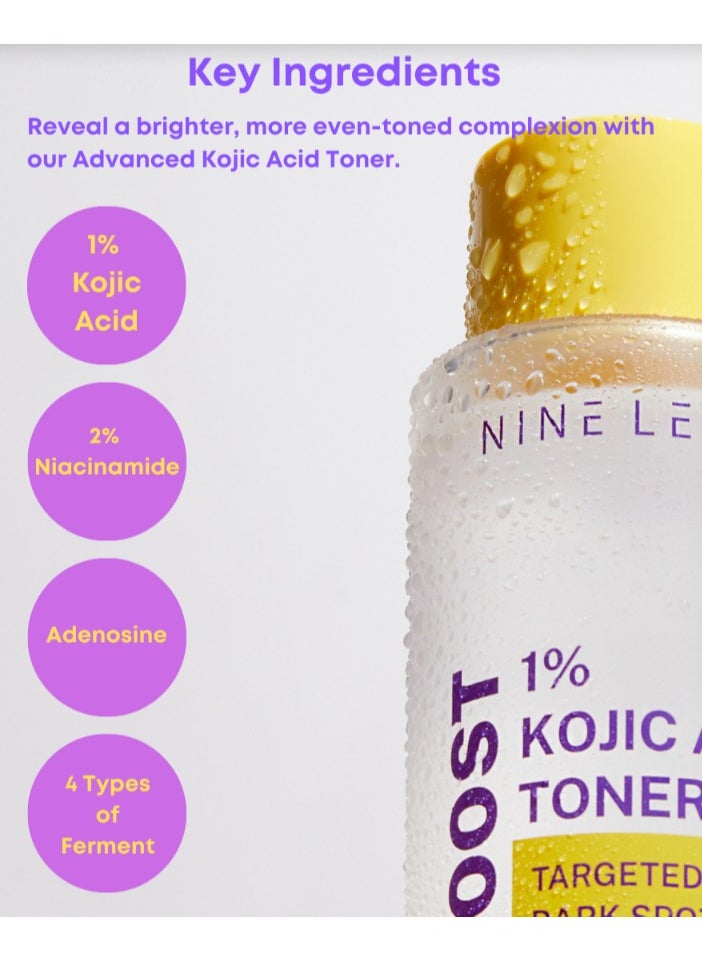 [NINELESS] B-Boost 1% Kojic Acid Toner 200ml