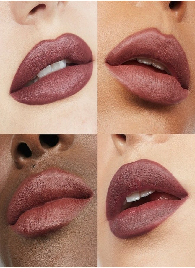 MAKEUP BY MARIO Ultra Suede™ Lipstick - Nicole (Intense Burgundy Brown) 4g