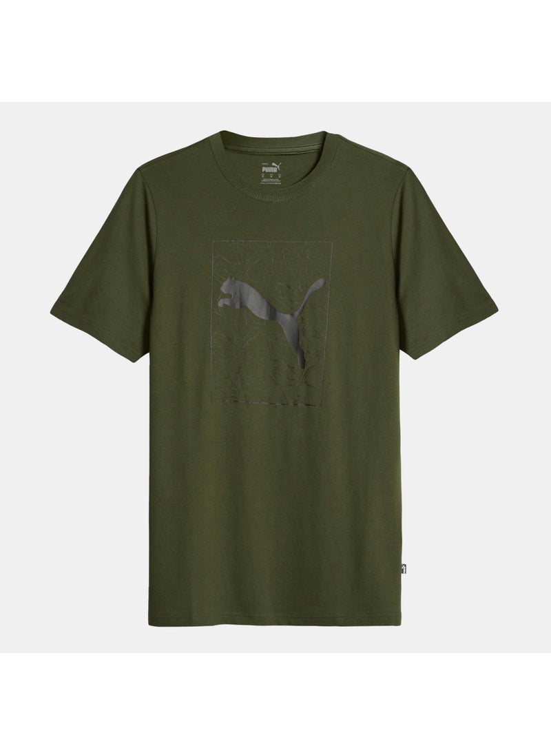Men's Graphic Cat T-Shirt