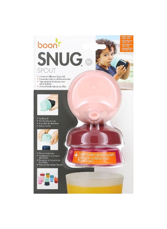 Boon, Snug Spout, Universal Sippy Lid, 9 Months +, 3 Lids