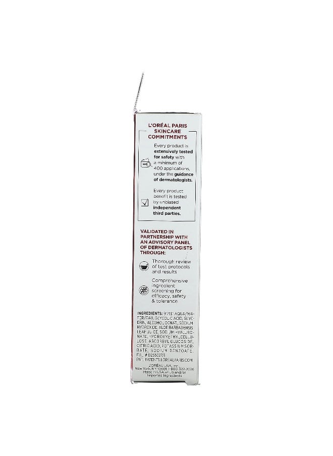 L'Oréal, Revitalift Derm Intensives, 10% Pure Glycolic Acid Serum, Fragrance Free, 1 fl oz (30 ml)