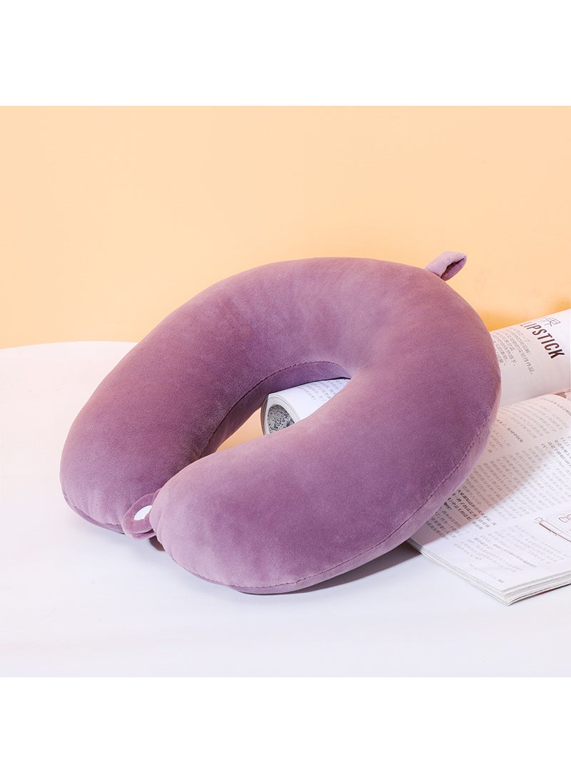 Wholesale U-Shaped Pillow for Office Nap Purple