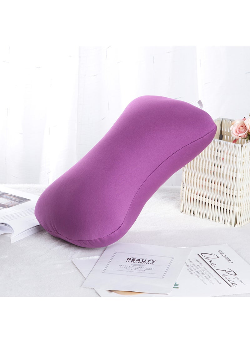 Portable Pillow with Printed Logo Purple