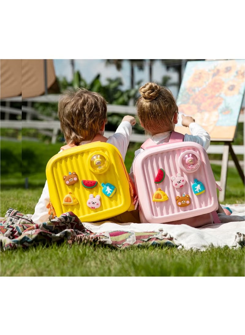 Picocici K33 Kids Travel Backpack - Yellow