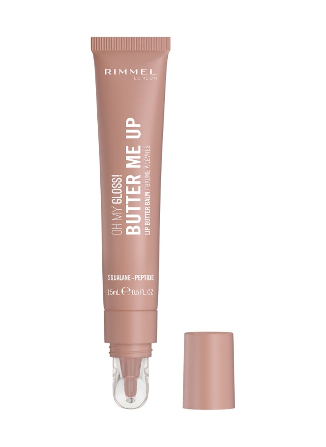 Oh My Gloss Butter Me Up Lip Butter Balm - 001 - Latte Delight 15ml