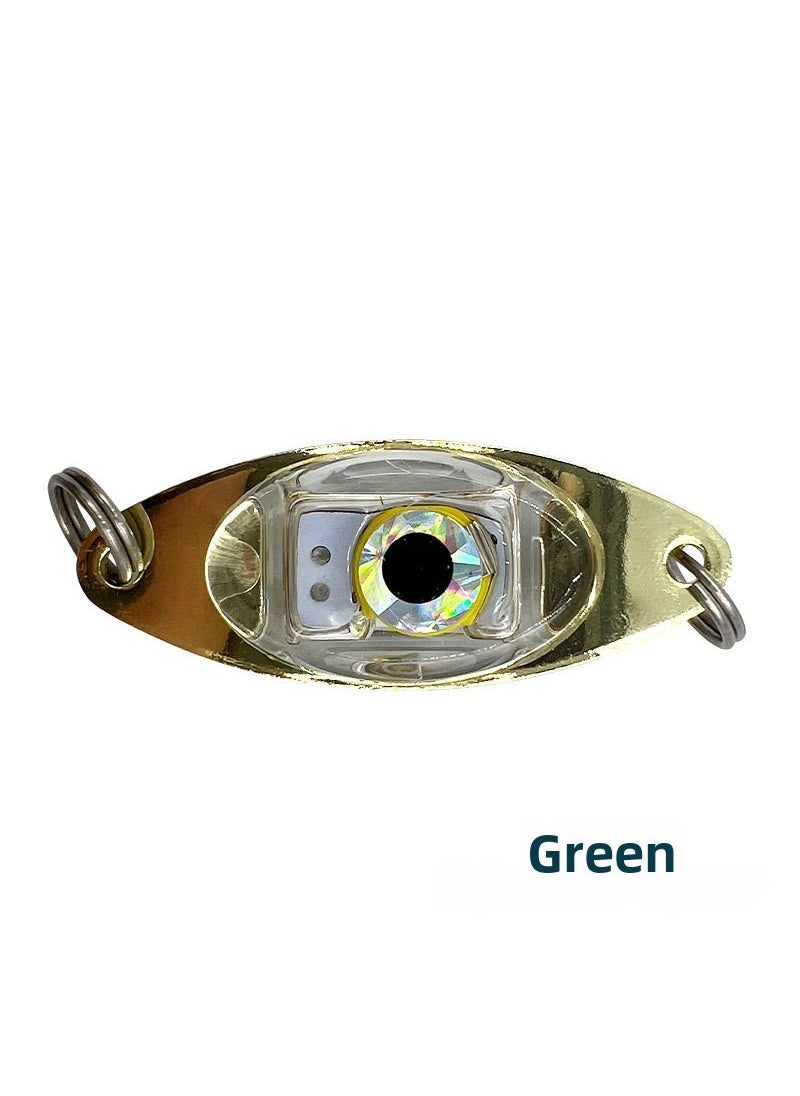 Large LED Lure Fishing Light Multicolor Green