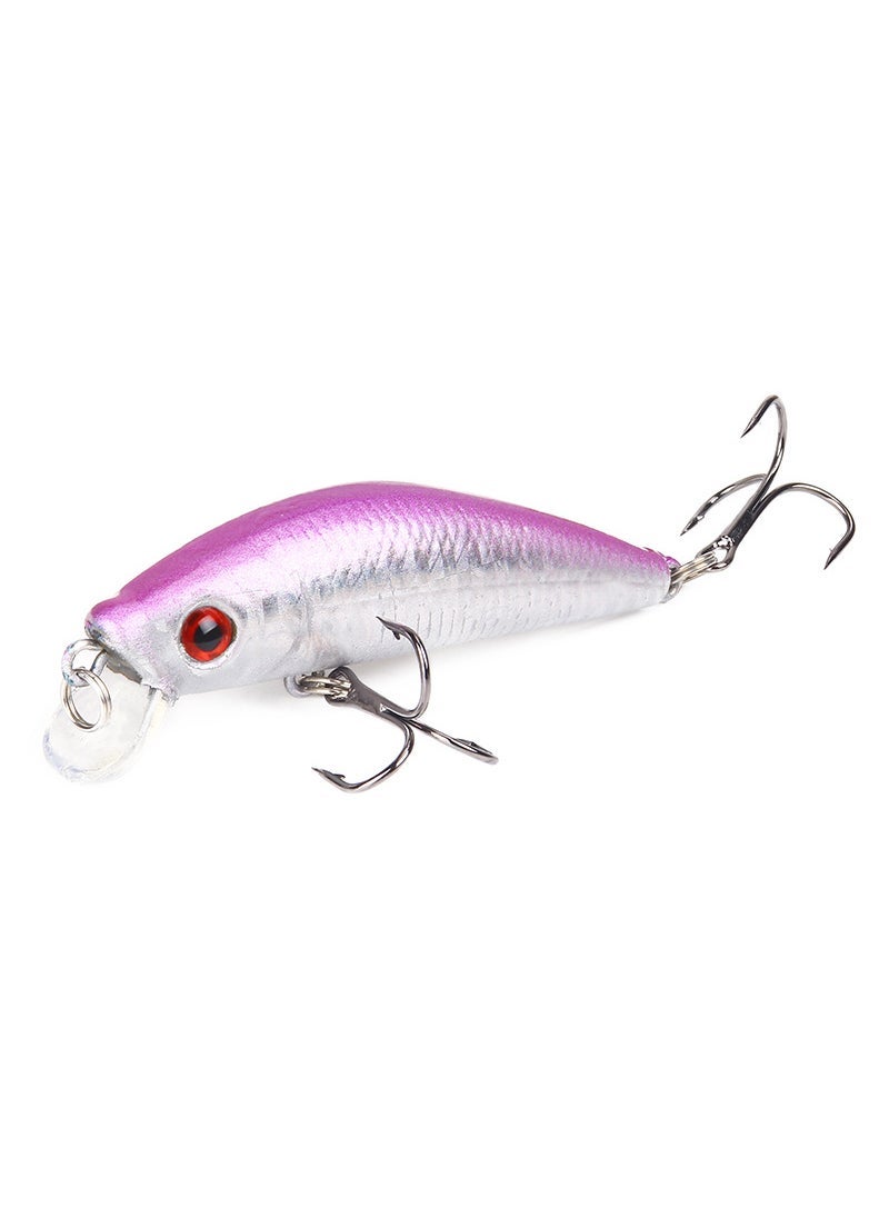 7cm Minnow Lure High-Carbon Steel Treble Hooks 1#