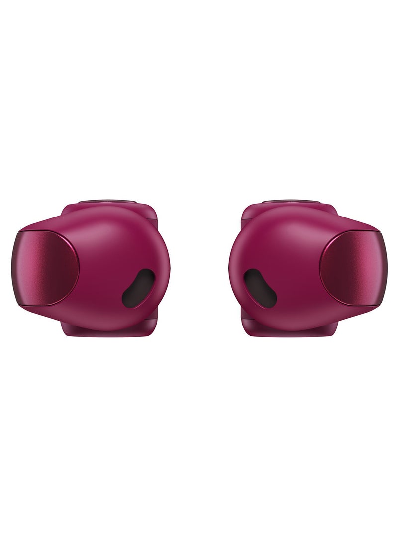 Ultra Open Earbuds with OpenAudio Technology, Open Ear Wireless Earbuds Deep Plum