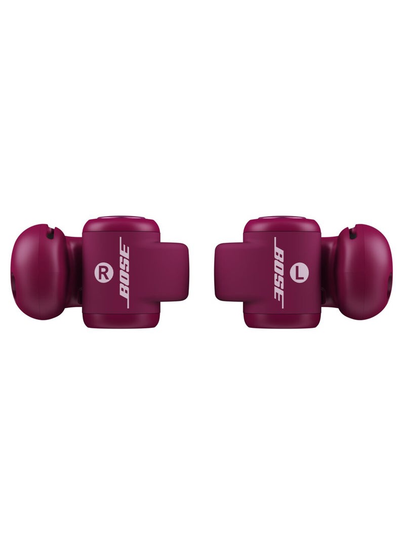 Ultra Open Earbuds with OpenAudio Technology, Open Ear Wireless Earbuds Deep Plum