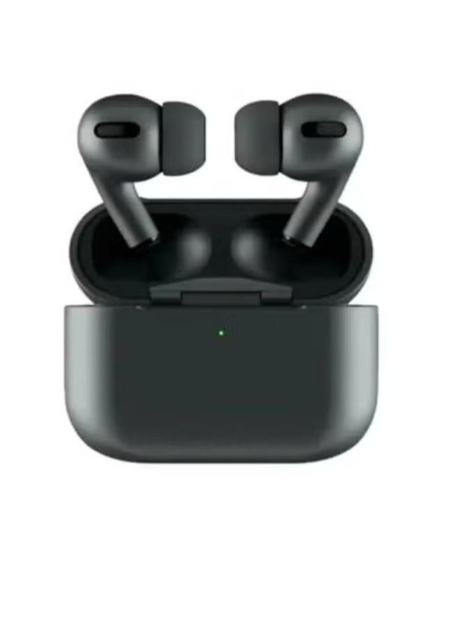 Air-3 Wireless Bluetooth Earbuds – True Wireless In-Ear Bluetooth Headphones with Built-in Microphone, Auto Power On/Off, Touch Control, Noise Cancelling, and Charging Case for Apple & Android (Black)