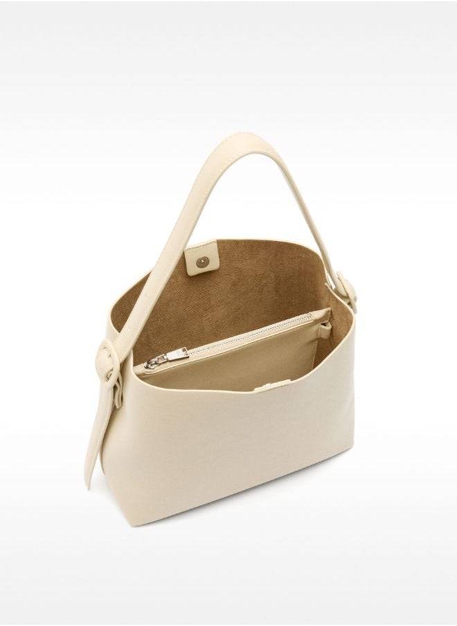 SHOULDER BAG WITH REMOVABLE BAG