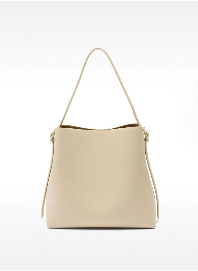 SHOULDER BAG WITH REMOVABLE BAG