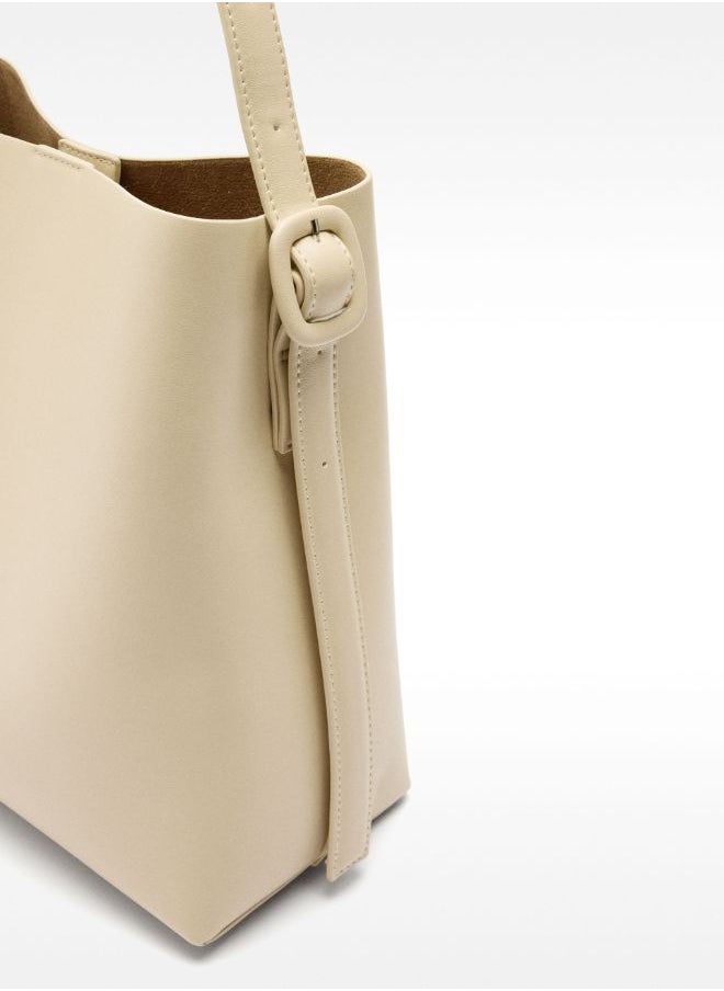 SHOULDER BAG WITH REMOVABLE BAG