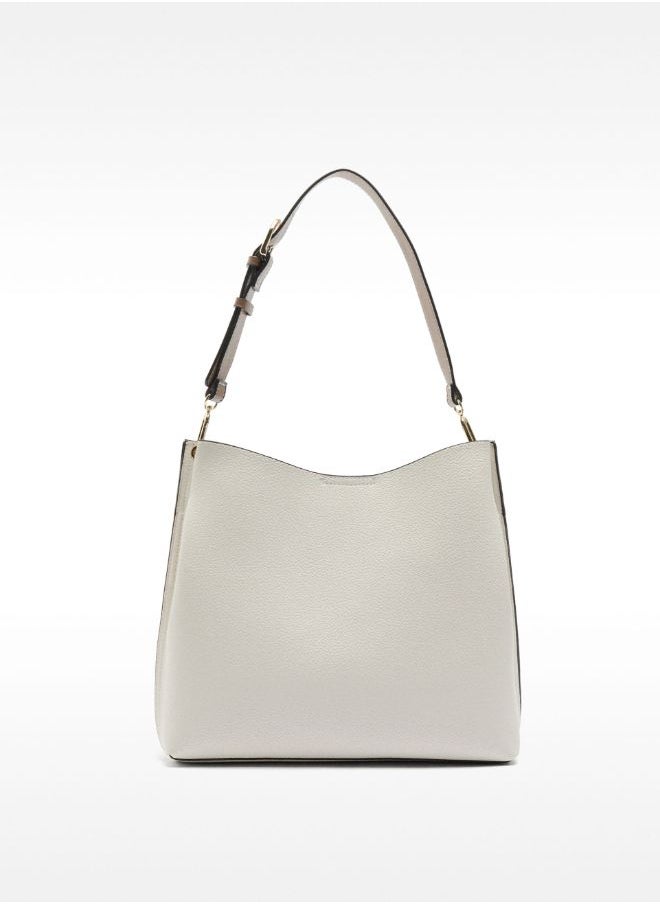 SHOULDER BAG WITH TEXTURE