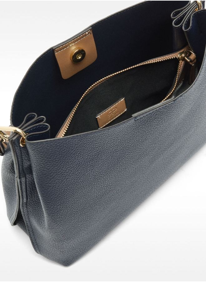 SHOULDER BAG WITH TEXTURE