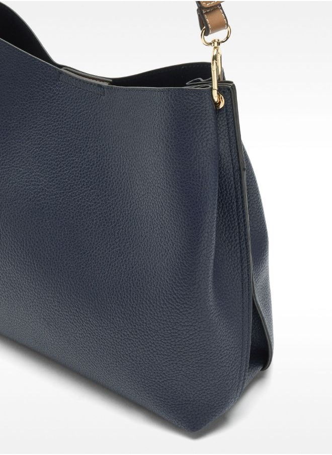 SHOULDER BAG WITH TEXTURE