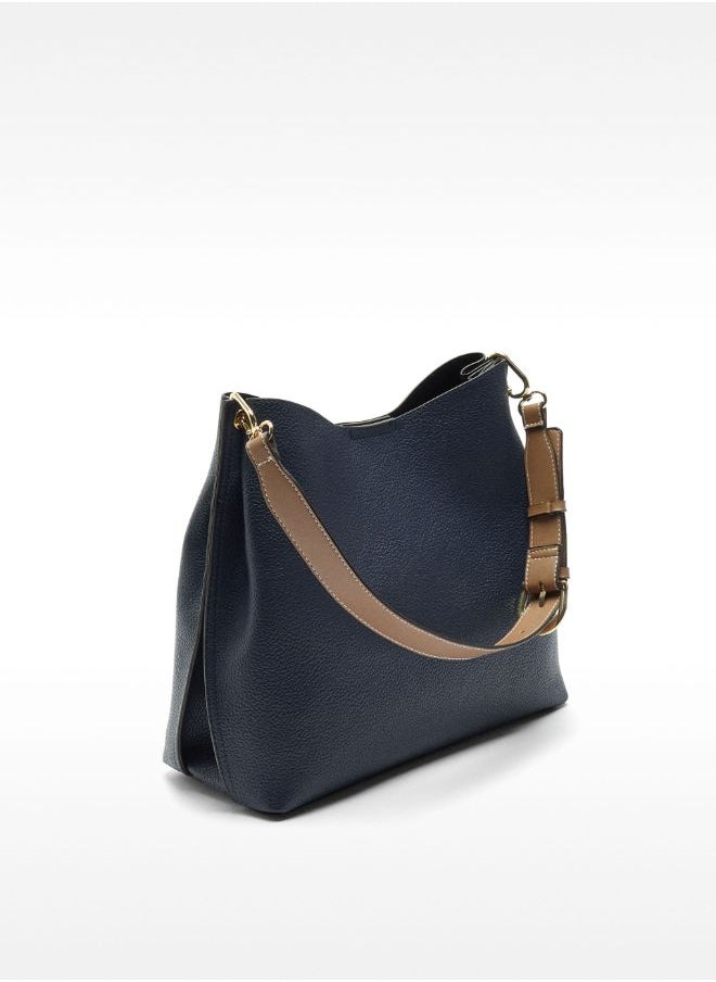 SHOULDER BAG WITH TEXTURE