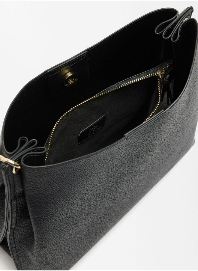 SHOULDER BAG WITH TEXTURE