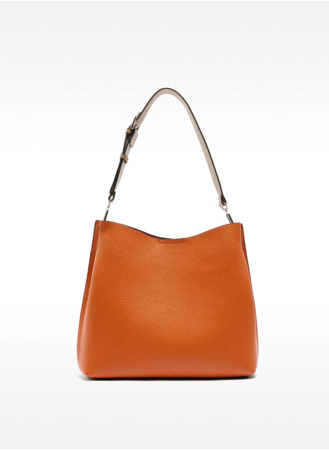 SHOULDER BAG WITH TEXTURE