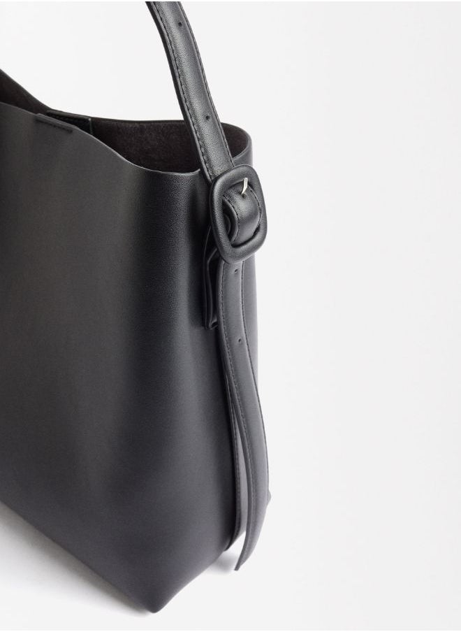 SHOULDER BAG WITH REMOVABLE BAG