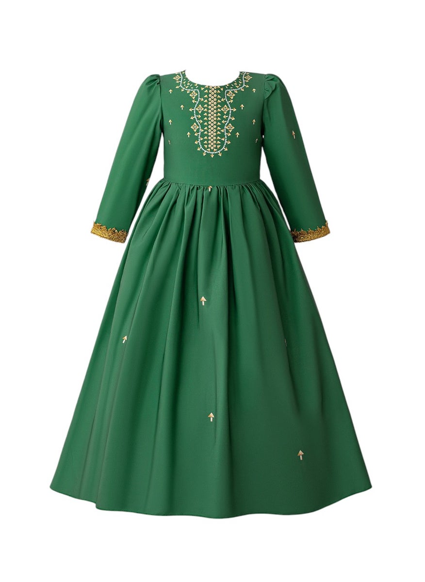 D' Daniela - Emerald Grace Jalabiya - Green