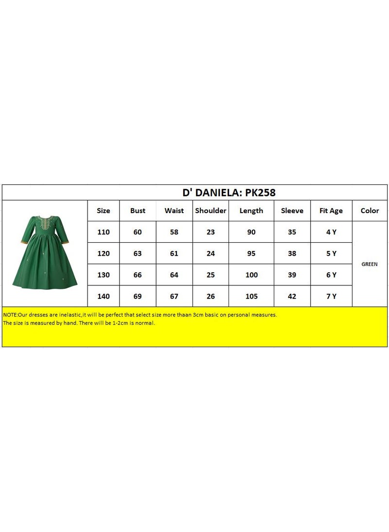 D' Daniela - Emerald Grace Jalabiya - Green