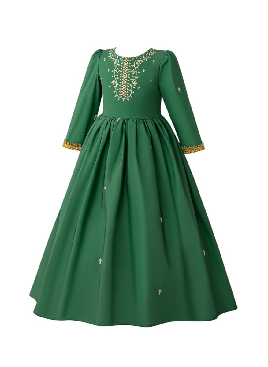 D' Daniela - Emerald Grace Jalabiya - Green