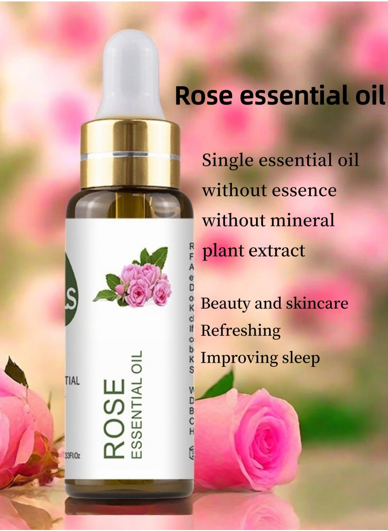 100% pure natural rose multi-purpose essential oil