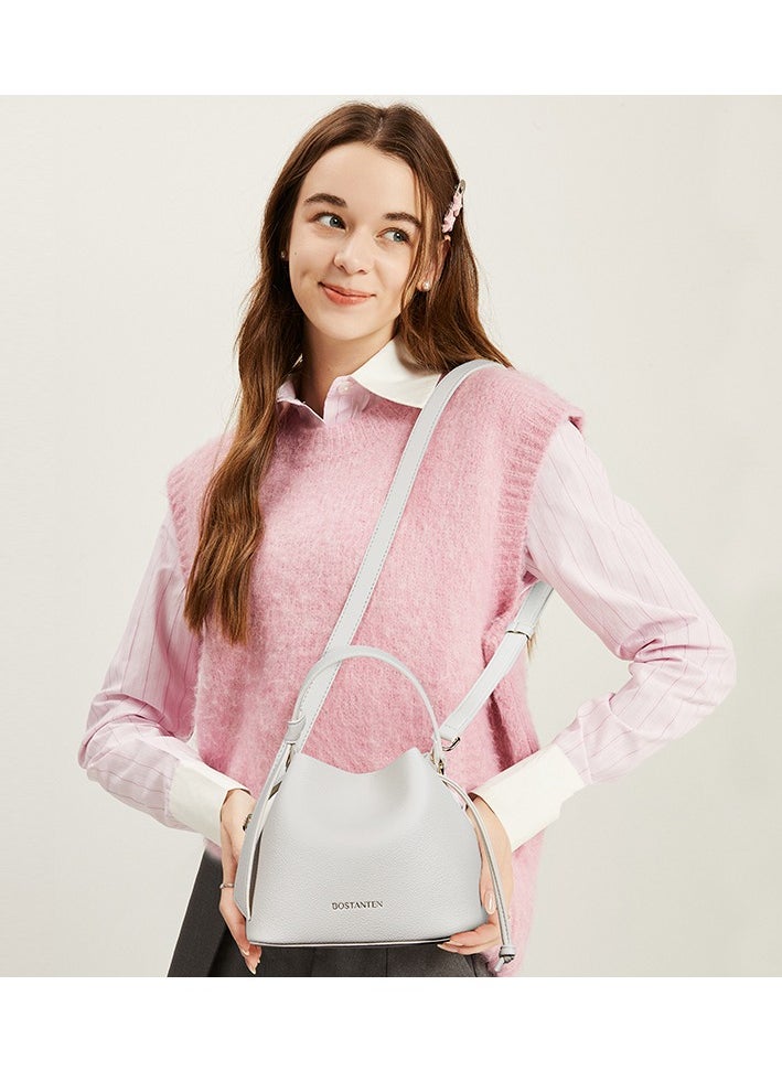 Bostanten Magnetic Close Secure Buckle Lock Bucket Bag – Sleek Design for Enhanced Security and Safe Storage