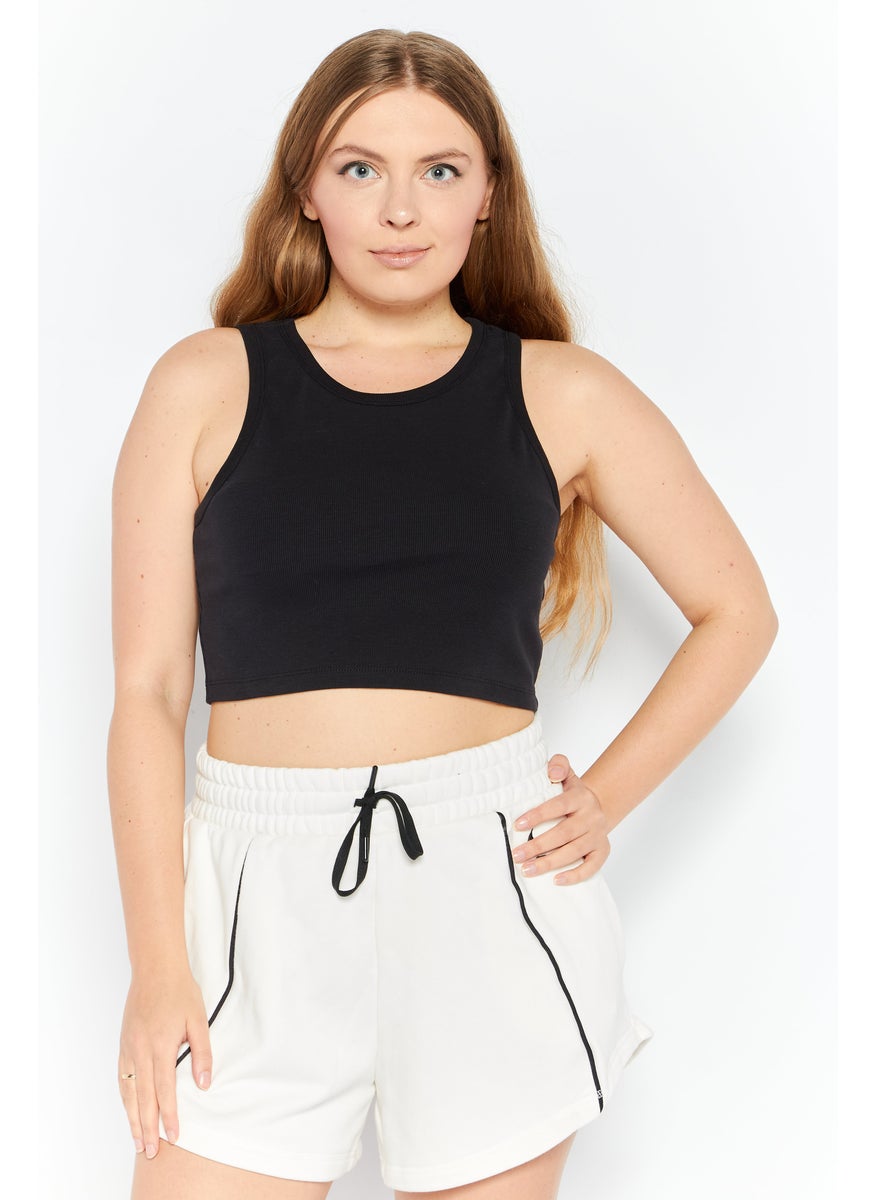 Women Sportswear Fit Training Top, Black