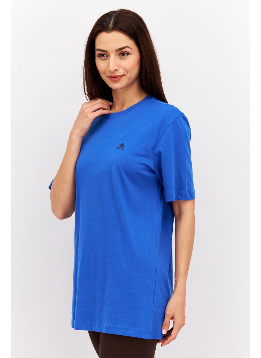 Women Sportswear Fit Training T-Shirt, Blue