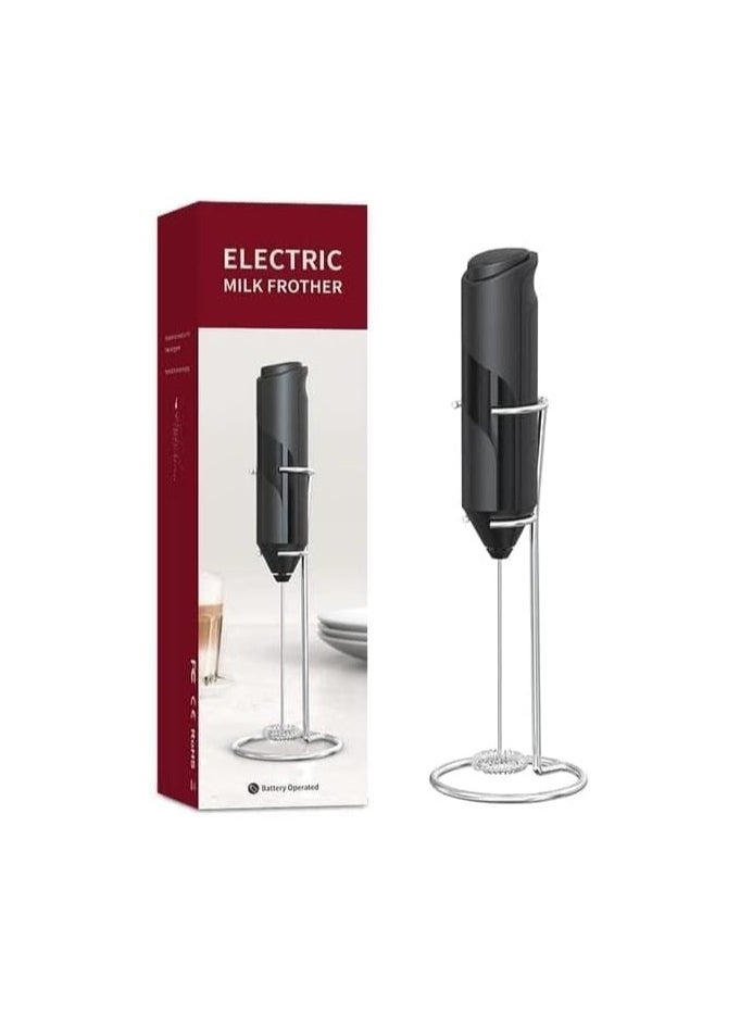 Electric Milk Frother Handheld, Mini Whisk Foam Maker, Drink Mixer for Coffee, Milk, Lattes, Cappuccino Cream, Matcha. (Multicolour)