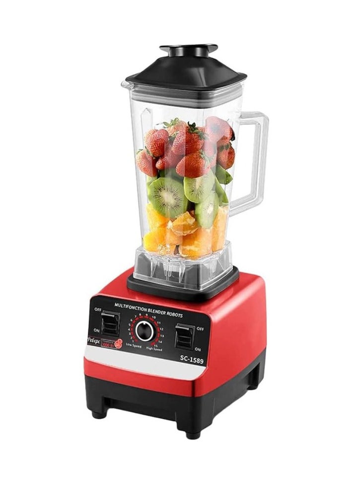 Royal Silver-Crest Professional Blender 2 In 1 4500W High Power Blenders For Kitchen Stainless Countertop Smoothie Blender Ideal for Smoothies Shakes