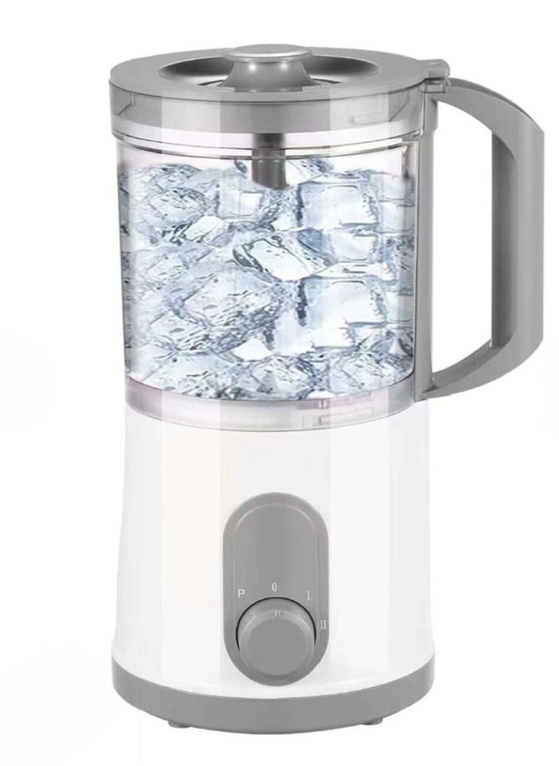 400W Electric Food Chopper (0.7L) - Powerful Mini Food Processor for Ice Crushing, Meat, Vegetables, Fruits, Herbs & Poultry - One-Touch Operation, Stainless Steel Blades, Easy-Clean Container
