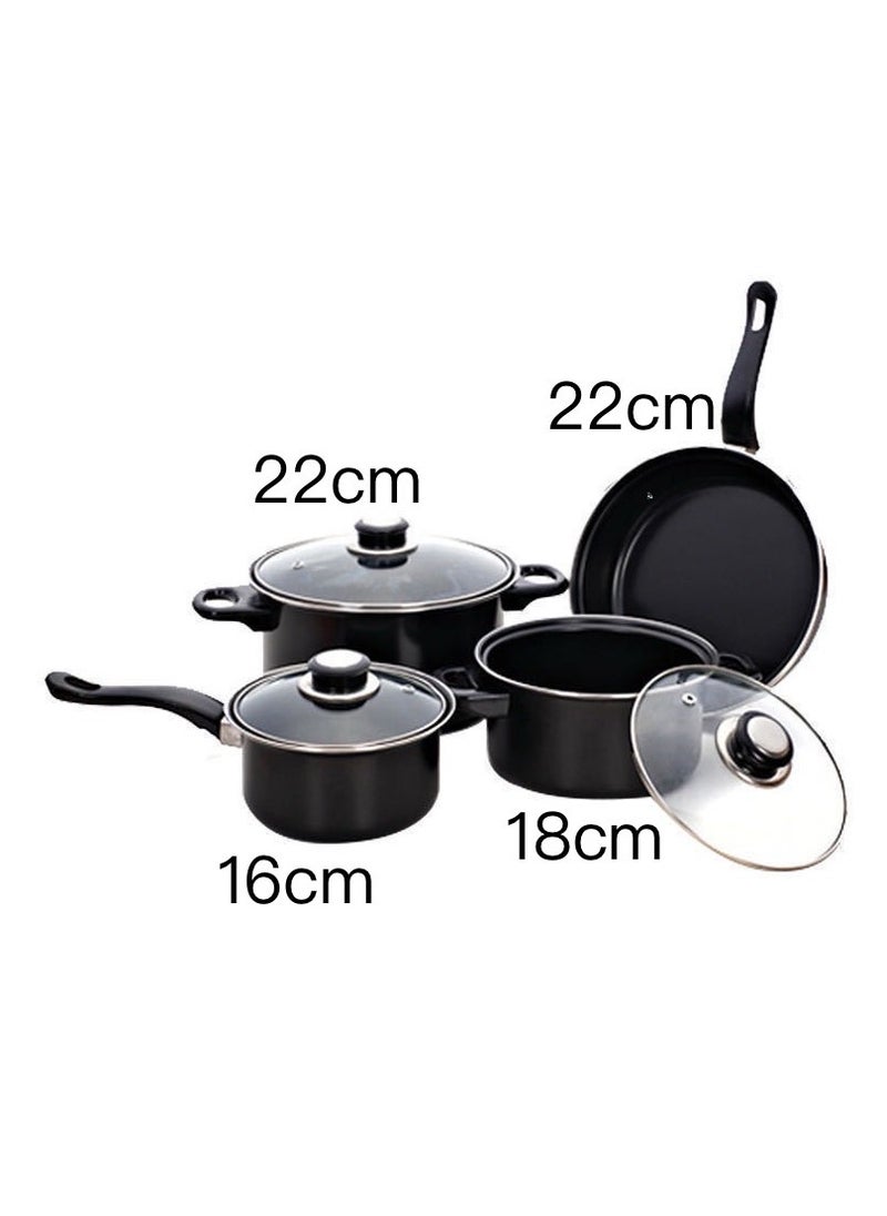 13 pcs nonstick kitchen cookware set soup pan stew pan frying pan Korean style metal pots minimalist design sustainable metal glass lid olive cookware set