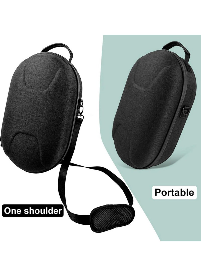 EVA Carrying Case for Meta Quest 3 VR Headset Waterproof Hard Shell Storage Bag with Adjustable Shoulder Strap Shockproof  Anti-Scratch Protection