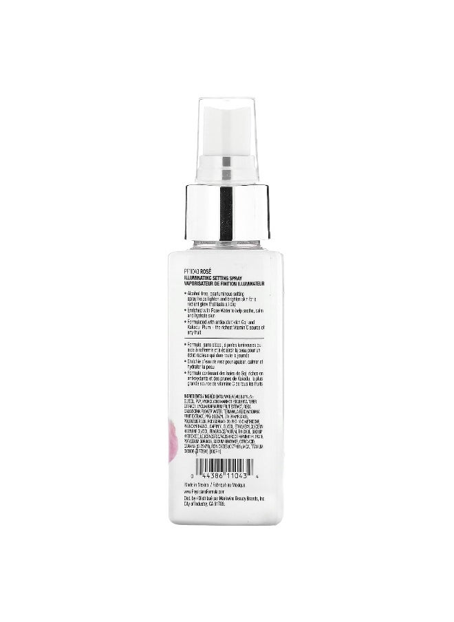 Physicians Formula, Rosé All Stay, Illuminating Setting Spray, Alcohol-Free, 3.4 fl oz (100 ml)