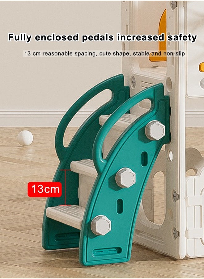 Indoor Play House Baby Playroom Playground Equipment Plastic Swing And Slides For Children Sliding Toys