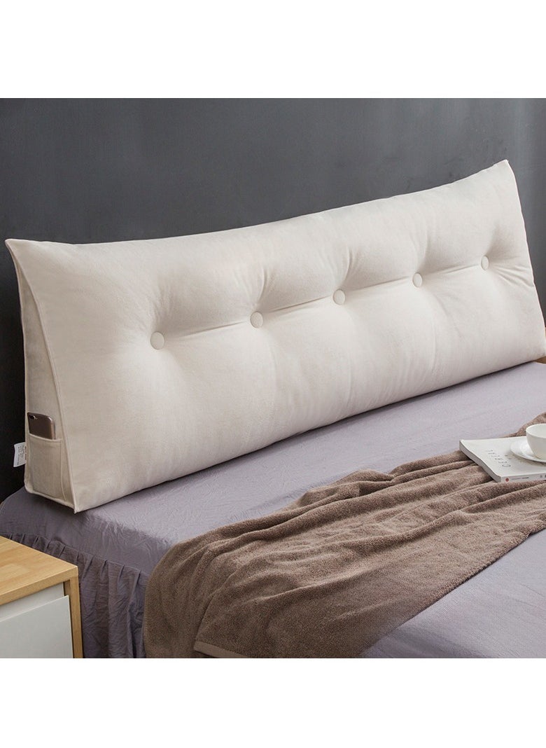 3 in 1 Soft Reading Pillow, Wedge Pillow Sofa, Lumbar Pillow Bed Cushion, Back Support Cushion, Seat Cushion, Neck Support Pillow, Bed Chair Cushion, Headboard Bed Pillow